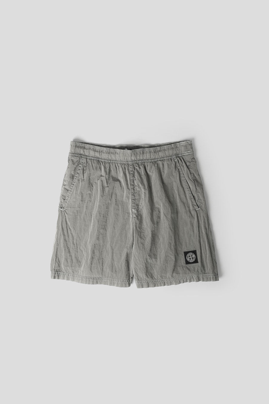 Stone Island - SHORT DE BAIN NYLON METAL ECONYL GRIS - LE LABO STORE
