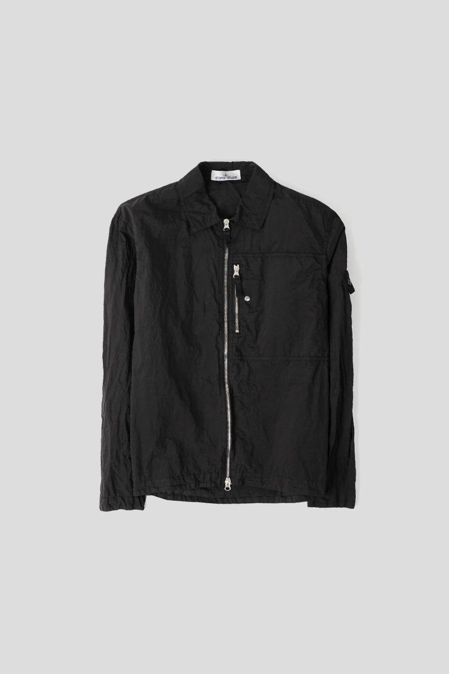 Stone Island - SUR-CHEMISE NYLON METAL NOIRE - LE LABO STORE