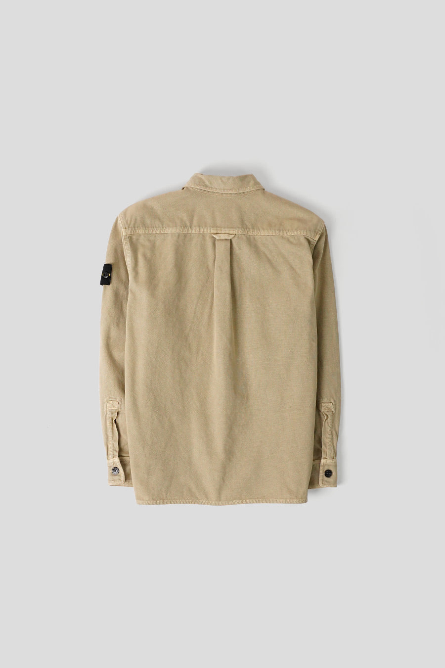 Stone Island - SUR-CHEMISE ORGANIC COTTON PANAMA OLD EFFECT DÉSERT - LE LABO STORE