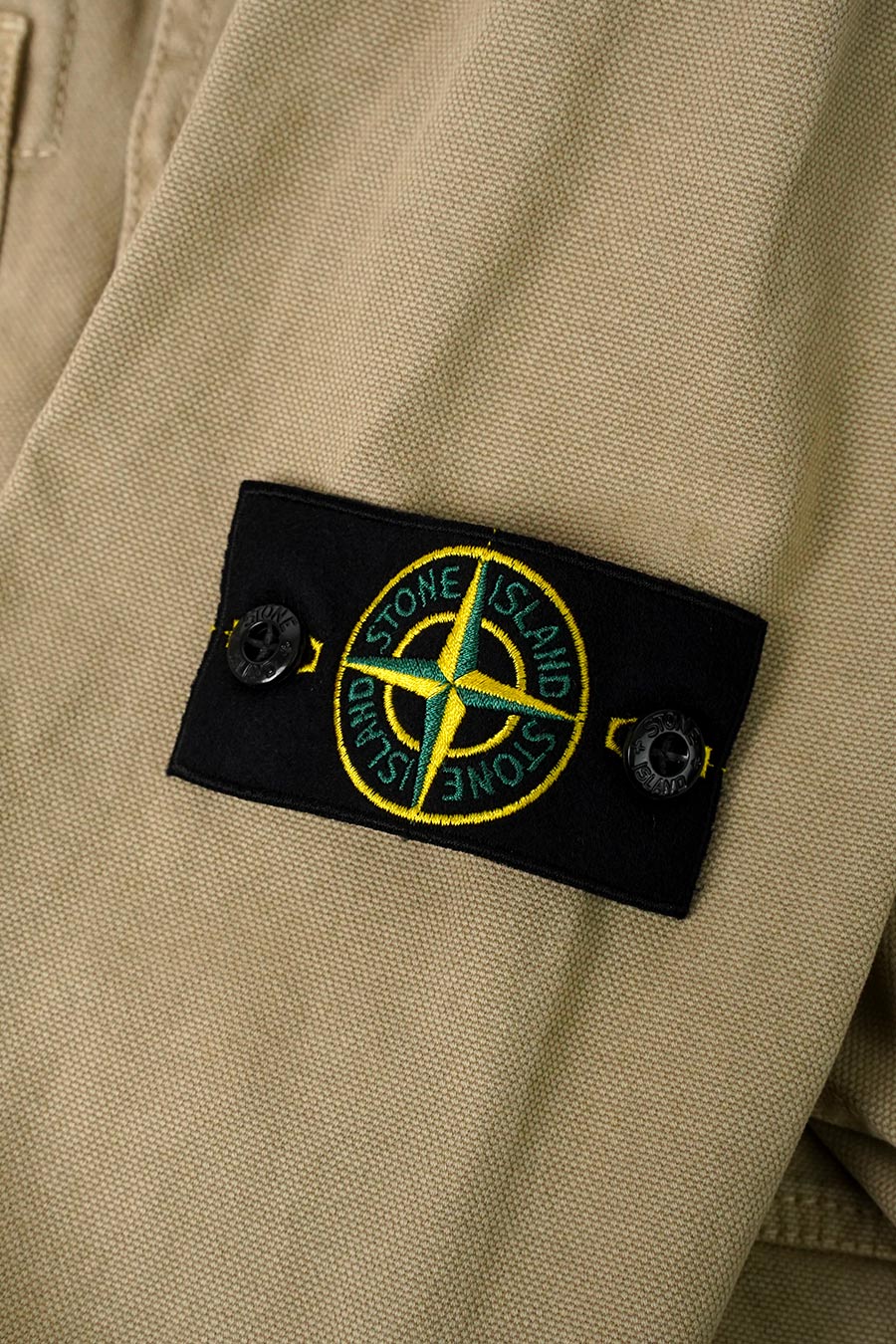 Stone Island - SUR-CHEMISE ORGANIC COTTON PANAMA OLD EFFECT DÉSERT - LE LABO STORE