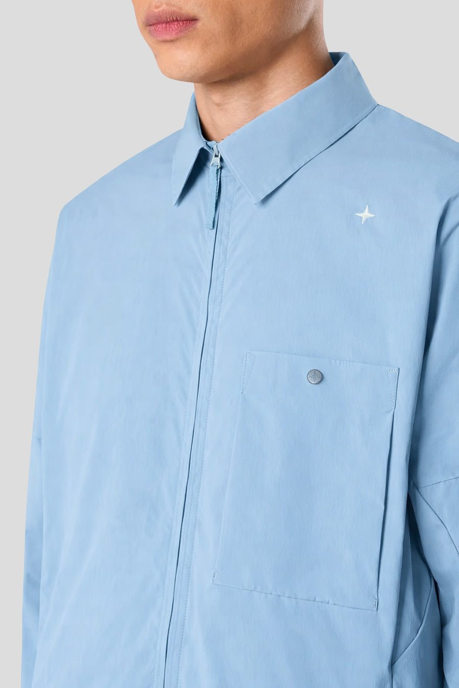 Stone Island - SURCHEMISE BLEU CIEL - LE LABO STORE
