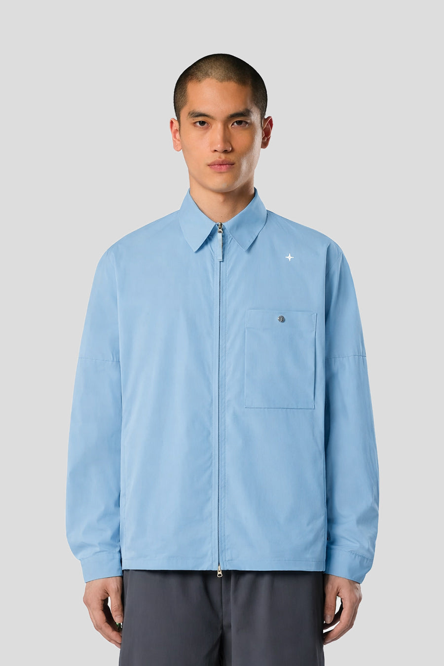 Stone Island - SKY BLUE OVERSHIRT - LE LABO STORE