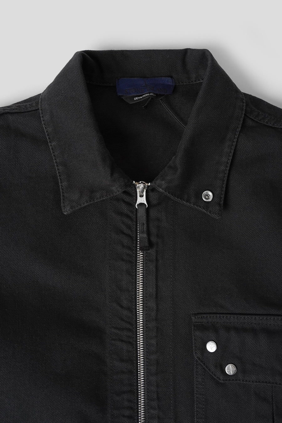 Stone Island - BLACK DENIM OVERSHIRT - LE LABO STORE