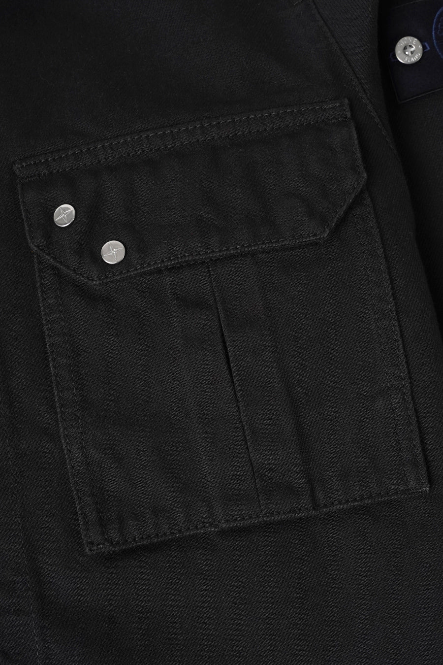 Stone Island - SURCHEMISE EN DENIM NOIRE - LE LABO STORE