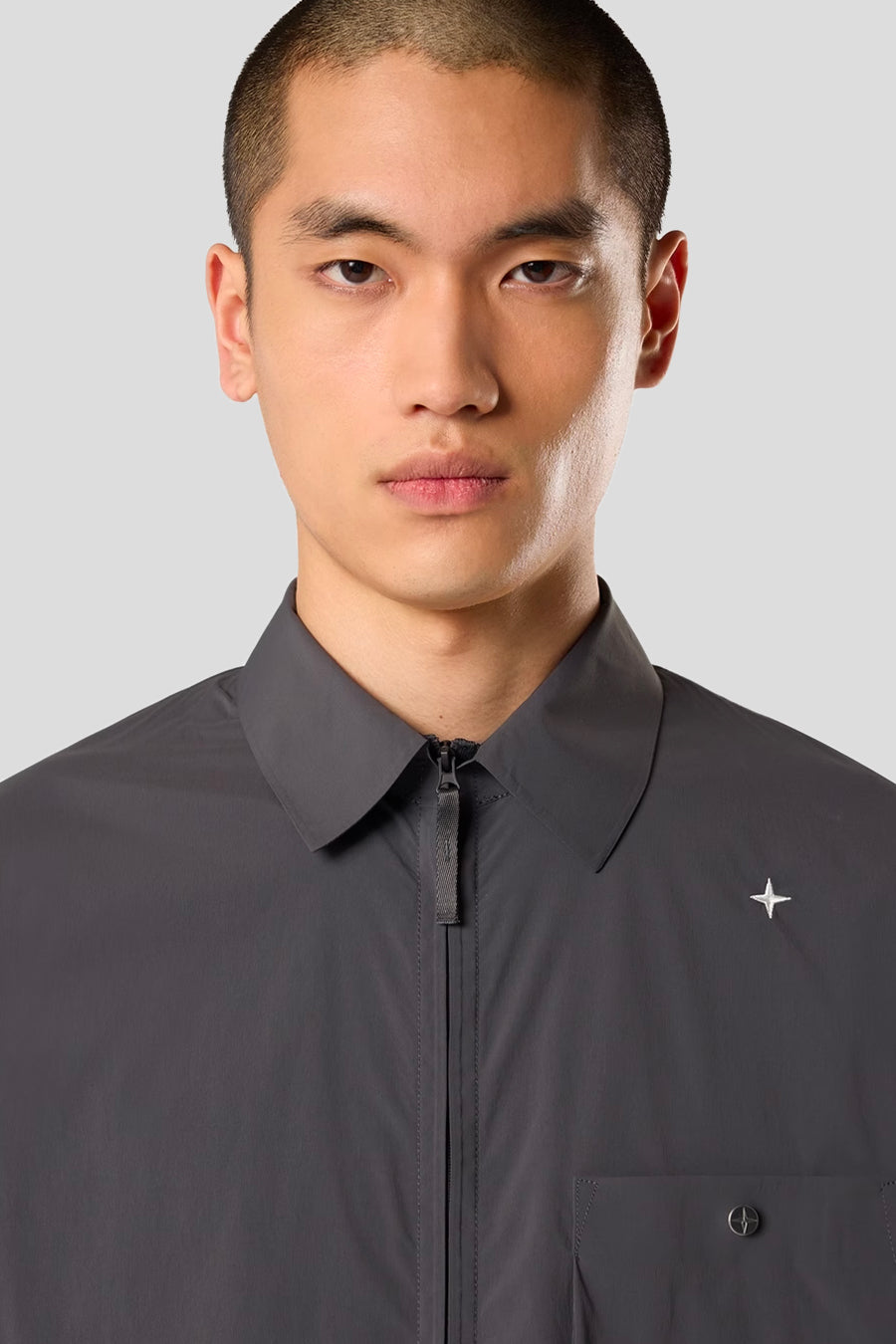 Stone Island - SURCHEMISE GRIS CHARBON - LE LABO STORE