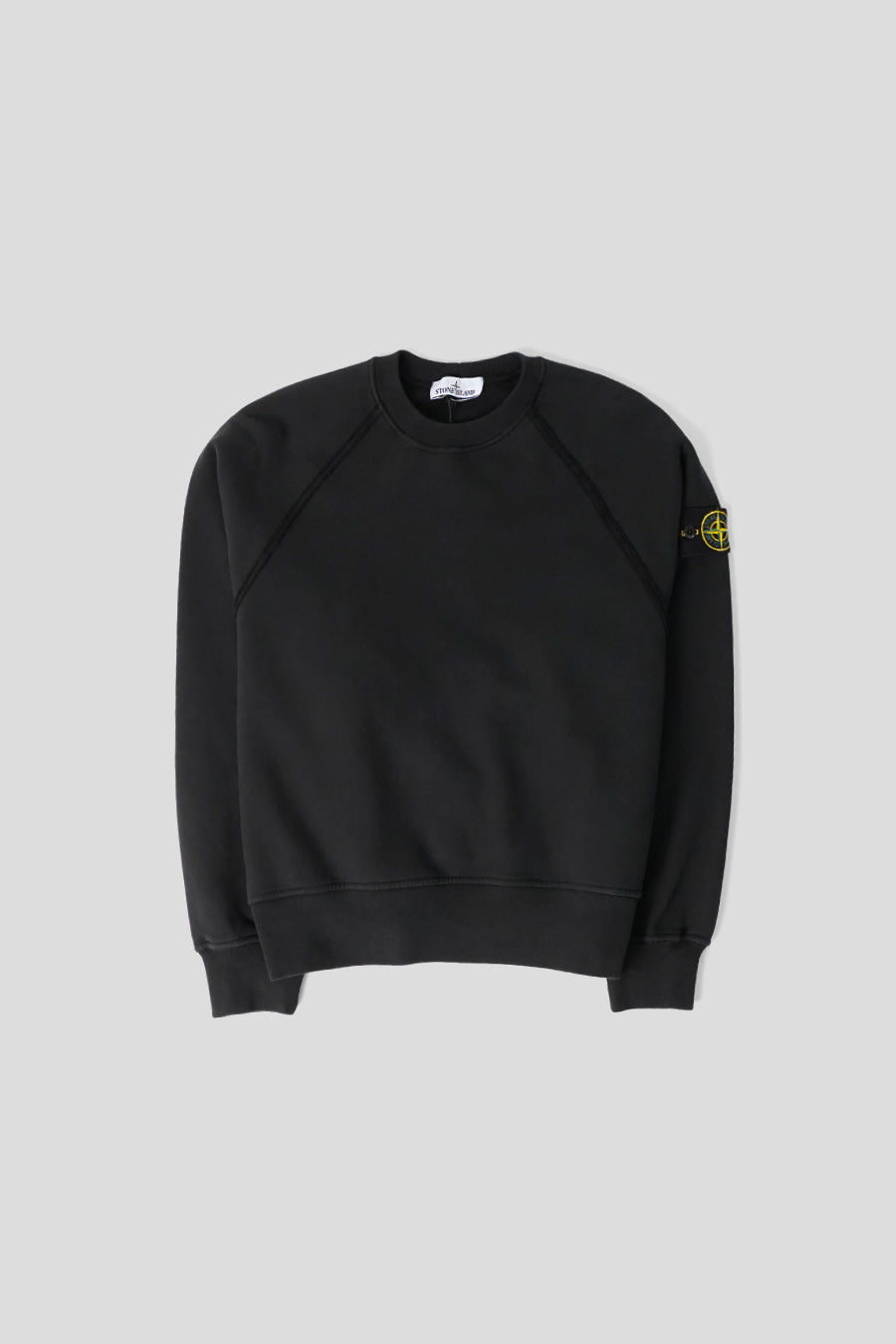 Stone Island - BLACK SWEATS BRUSHED ORGANIC COTTON FLEECE - LE LABO STORE