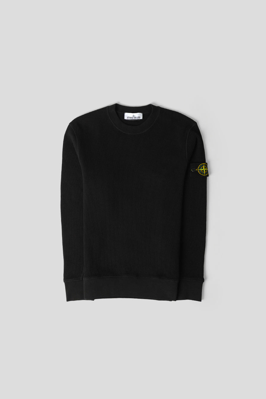 Stone Island - BLACK EMBOSSED SWEATSHIRT - LE LABO STORE