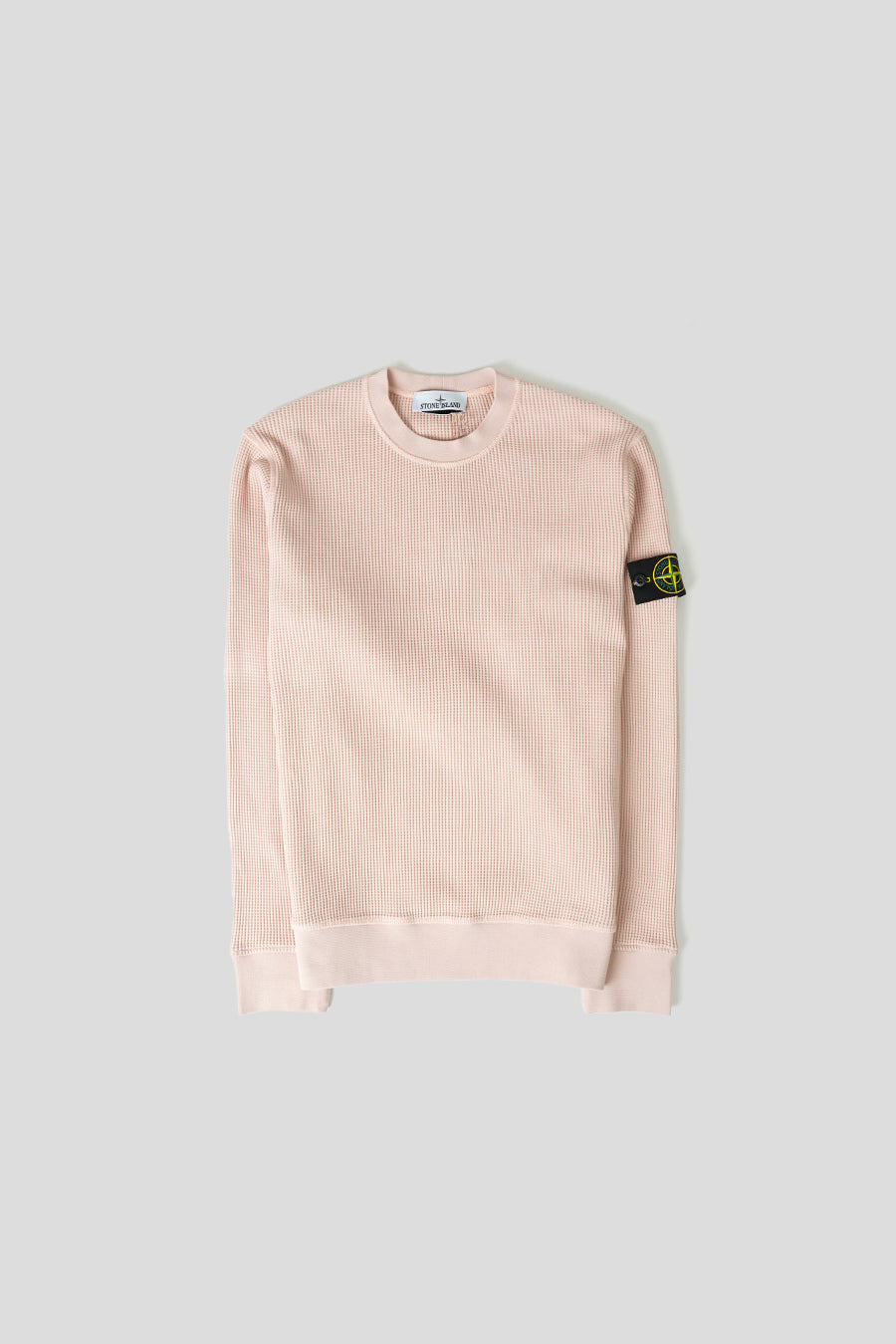 Stone Island - LIGHT PINK CREW-NECK SWEATSHIRT - LE LABO STORE