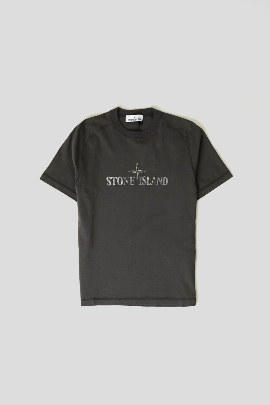 Stone Island - T-SHIRT À LOGO IMPRIMÉ NOIR - LE LABO STORE