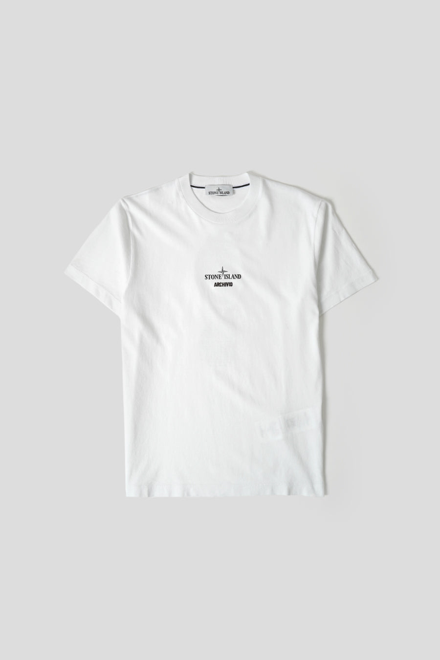 Stone Island - T-SHIRT ARCHIVIO BLANC - LE LABO STORE