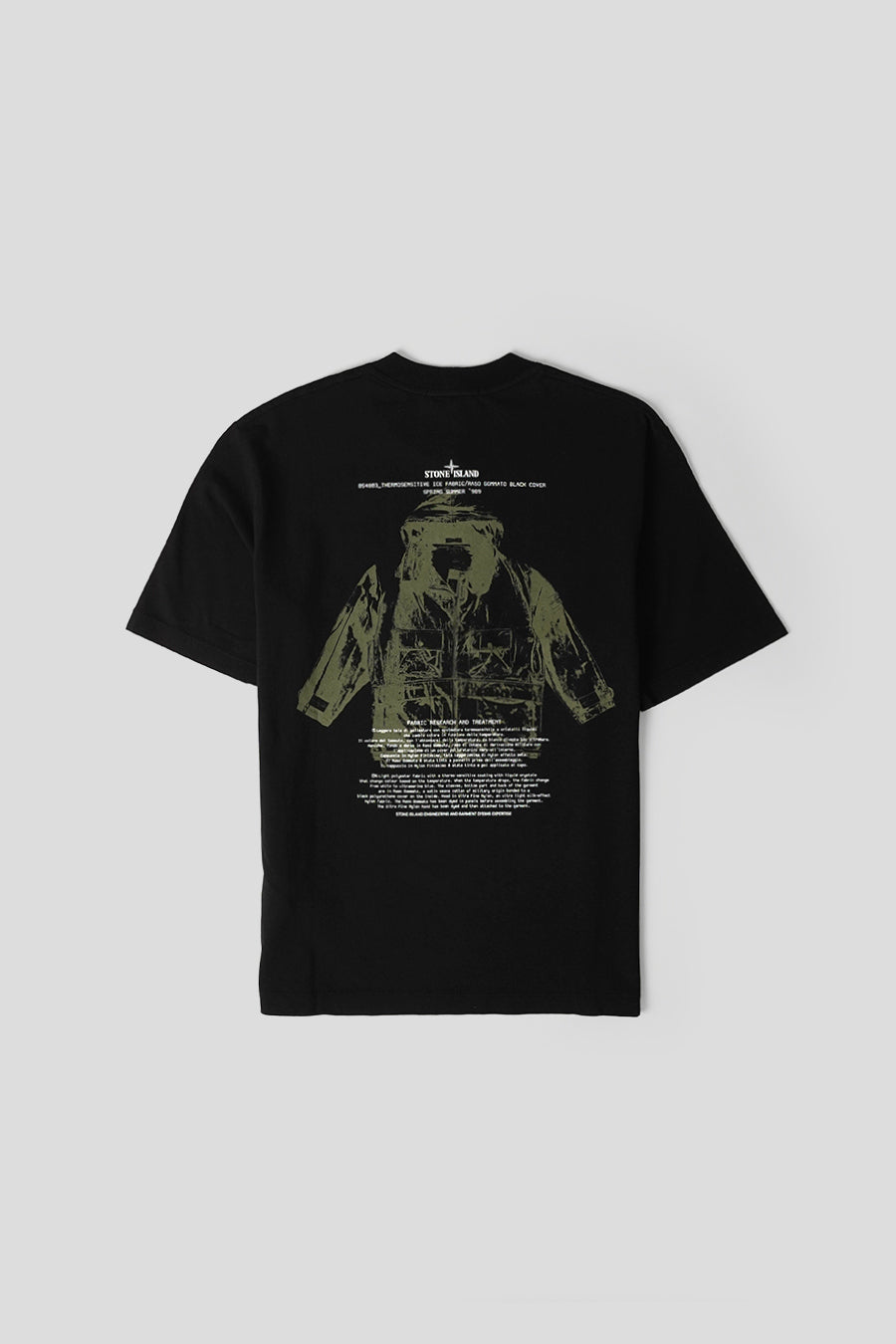 Stone Island - T-SHIRT ARCHIVIO SPRING SUMMER 989 NOIR - LE LABO STORE