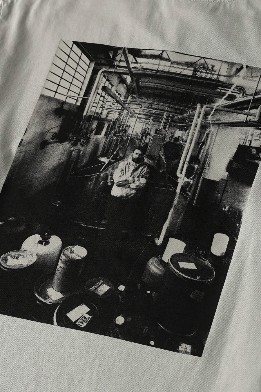 Stone Island - T-SHIRT CARLO RIVETTI 1993 GRIS PERLE - LE LABO STORE