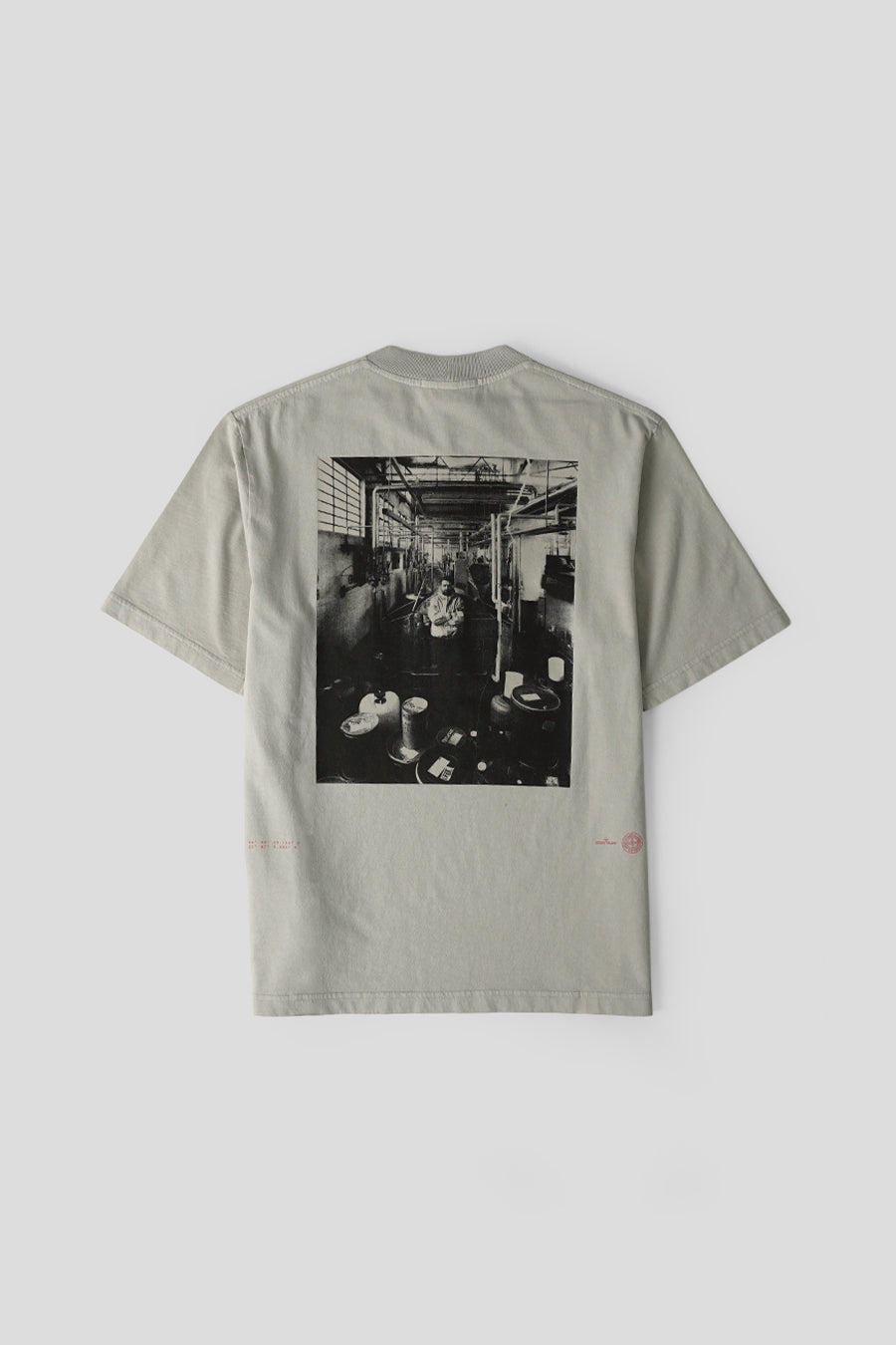 Stone Island - T-SHIRT CARLO RIVETTI 1993 GRIS PERLE - LE LABO STORE