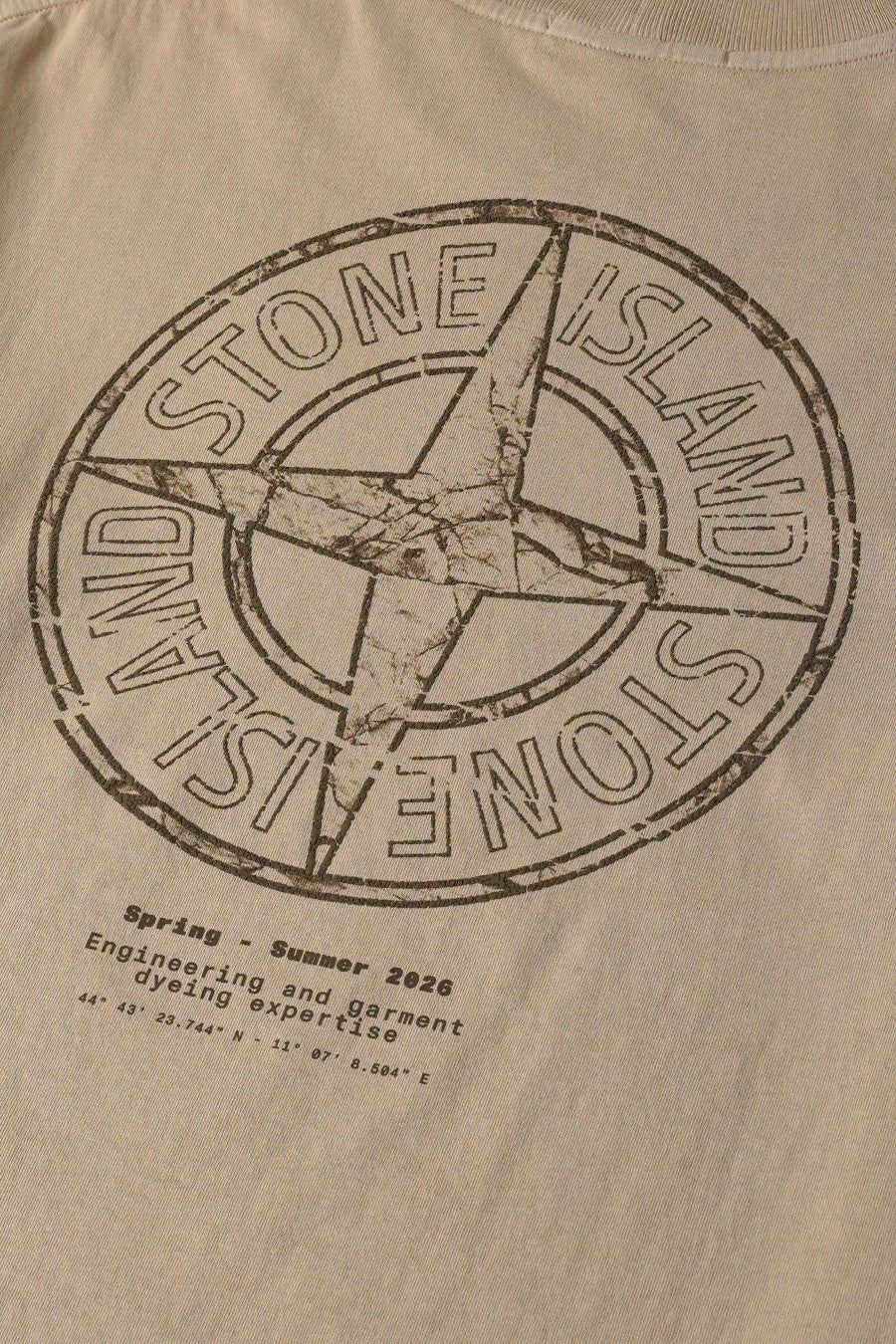 Stone Island - T-SHIRT COMPASS DÉSERT - LE LABO STORE