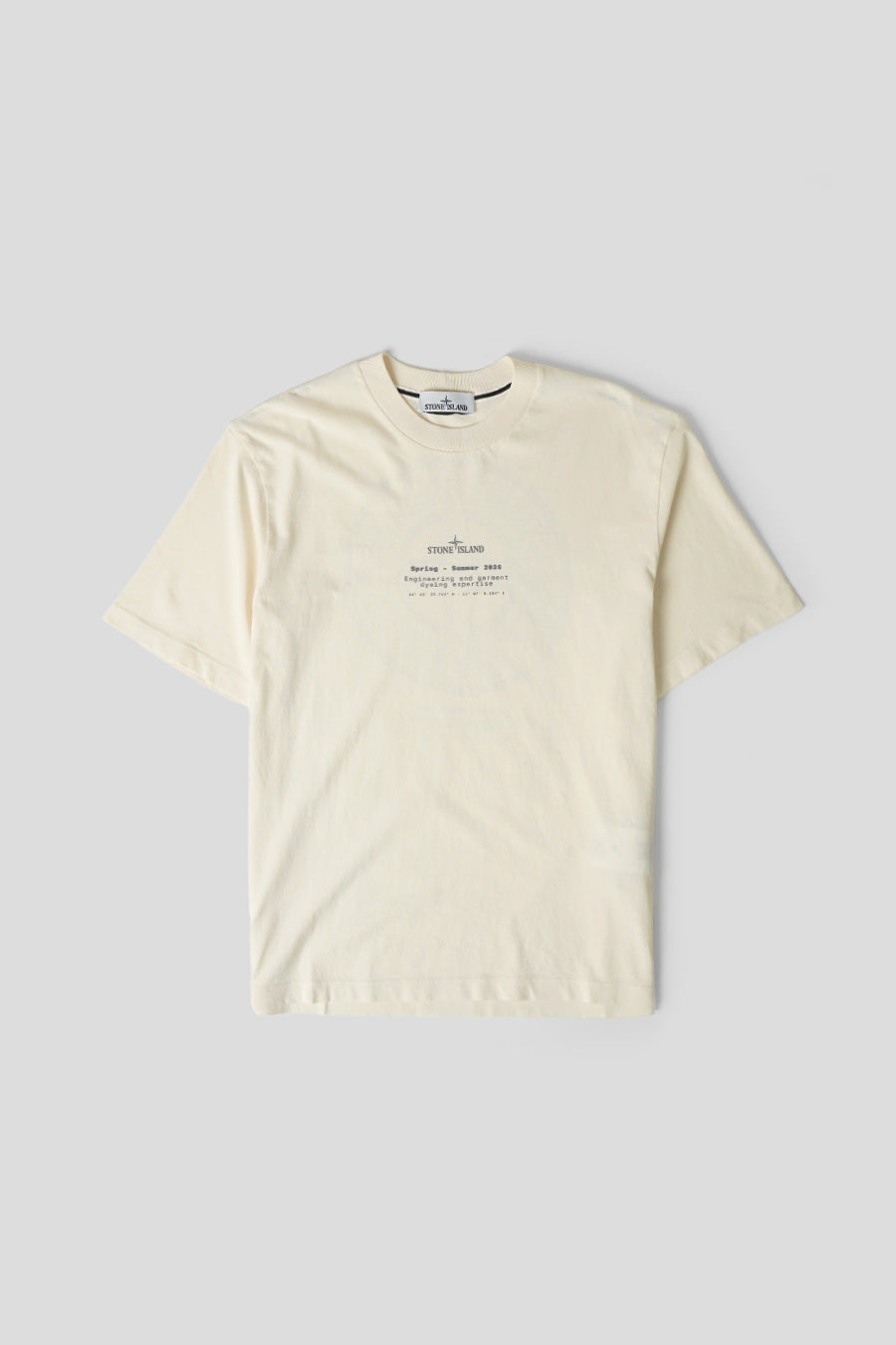 Stone Island - T-SHIRT COMPASS IVOIRE - LE LABO STORE