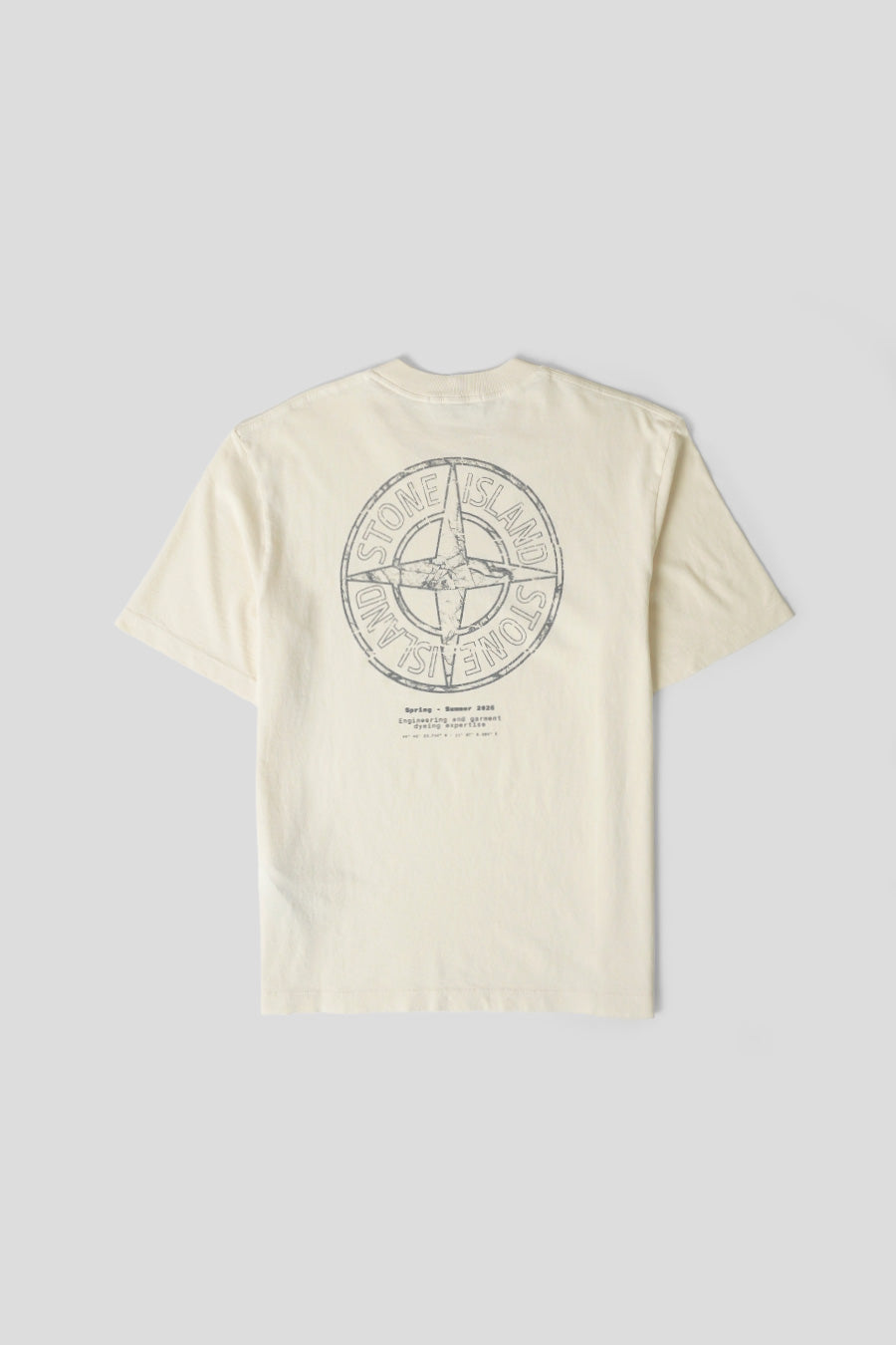 Stone Island - T-SHIRT COMPASS IVOIRE - LE LABO STORE