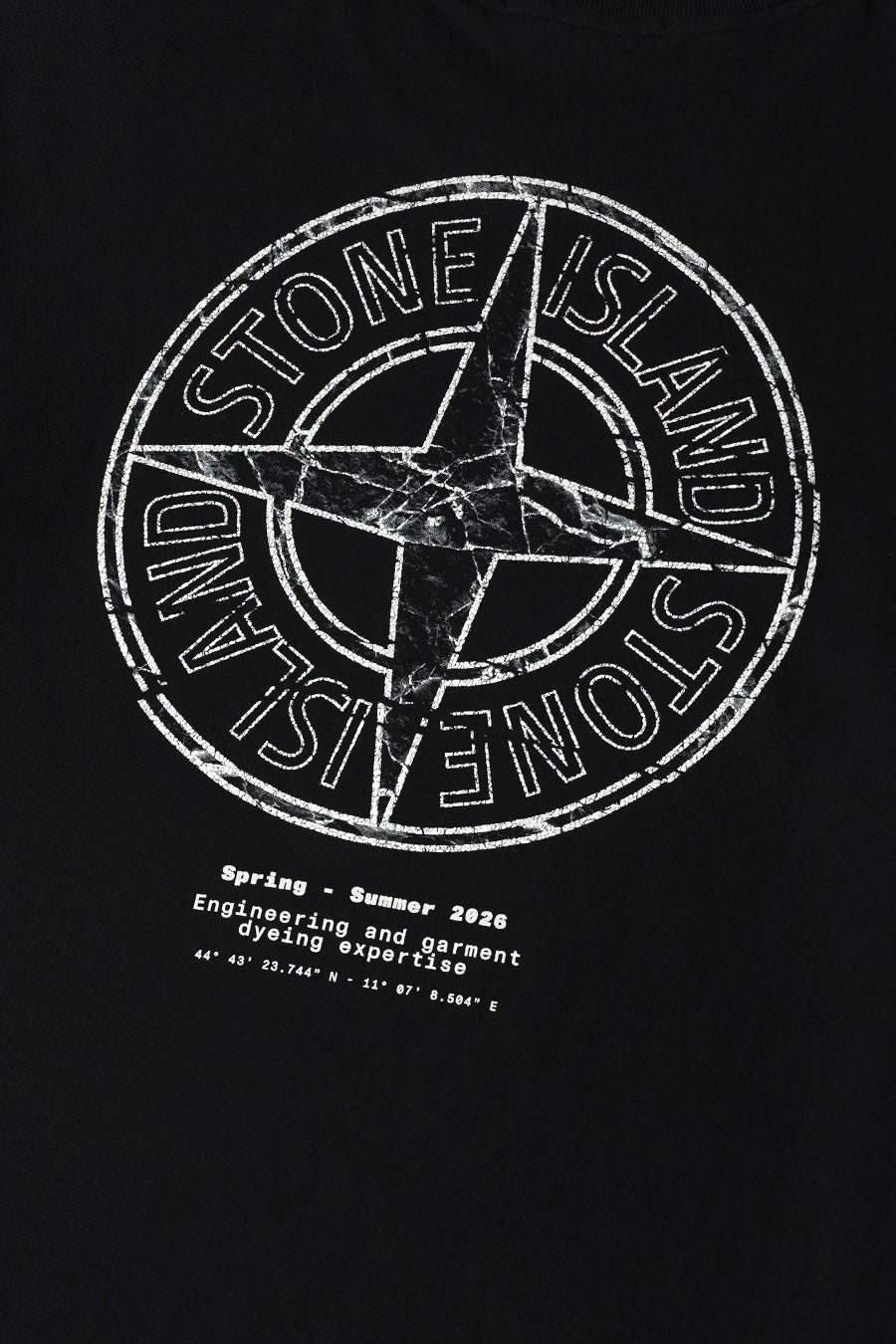 Stone Island - T-SHIRT COMPASS NOIR - LE LABO STORE