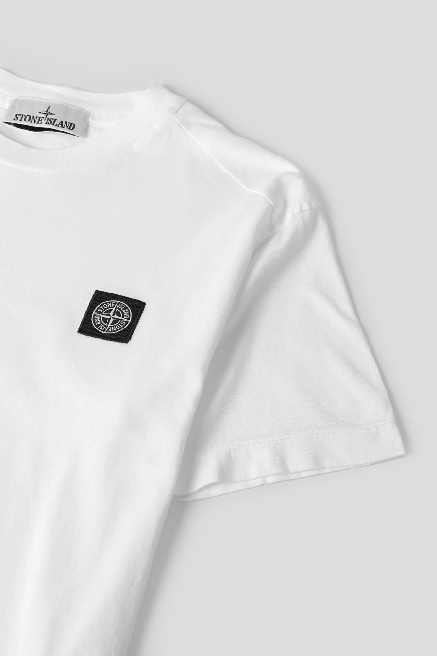 Stone Island - T-SHIRT COMPASS SLIM BLANC - LE LABO STORE