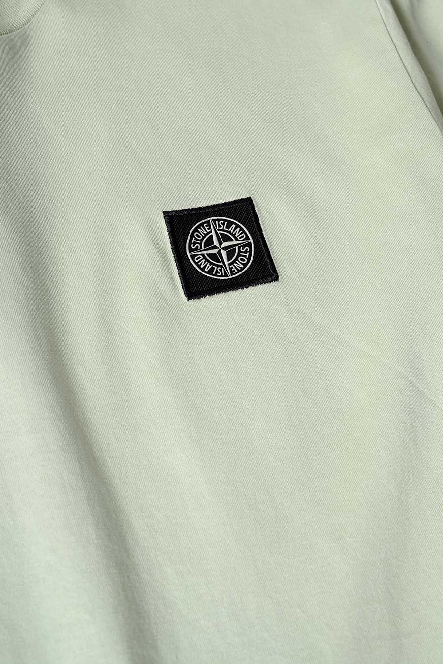 Stone Island - T-SHIRT ÉCUSSON VERT PISTACHE - LE LABO STORE
