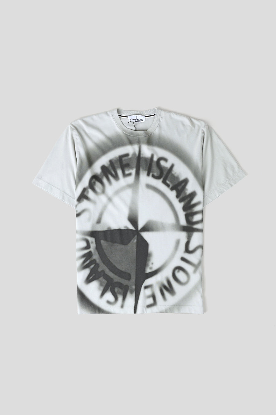 Stone Island - GREY GARDIENT COMPASS T-SHIRT - LE LABO STORE