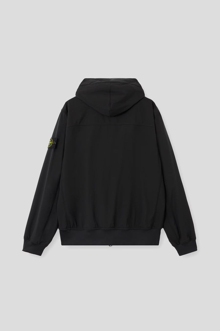 Stone Island - VESTE À CAPUCHE LIGHT SOFT SHELL-R NOIRE - LE LABO STORE