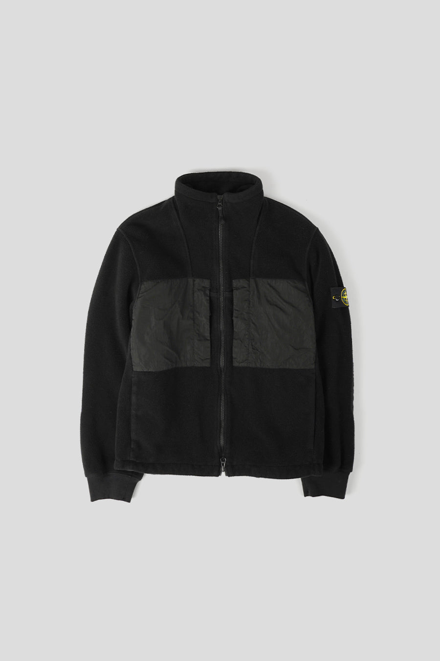 Stone Island - BLACK TRACKSUIT JACKET  - LE LABO STORE