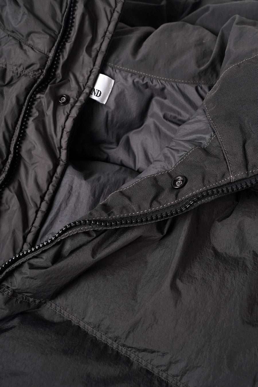 Stone Island - LEAD GRAY GARMENT DYED CRINKLE REPS NY JACKET - LE LABO STORE