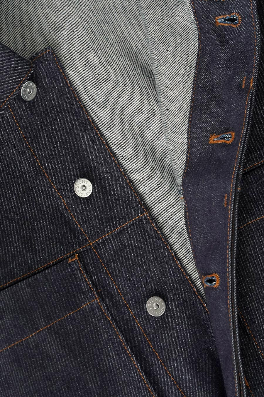 Stone Island - INDIGO DENIM JACKET RAW - LE LABO STORE