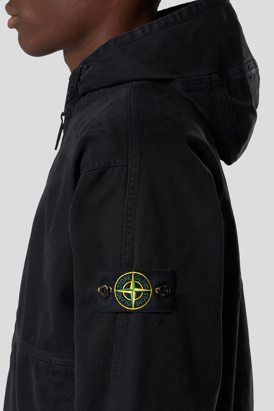 Stone Island - BLACK “OLD EFFECT” JACKET  - LE LABO STORE