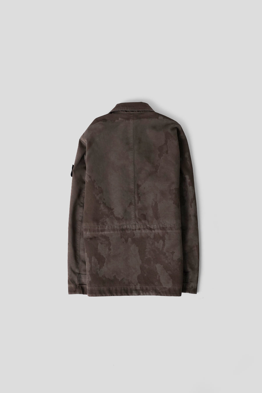 Stone Island - MANTEAU RASO GOMMATO 3L LASER CAMO VERT MILITAIRE - LE LABO STORE