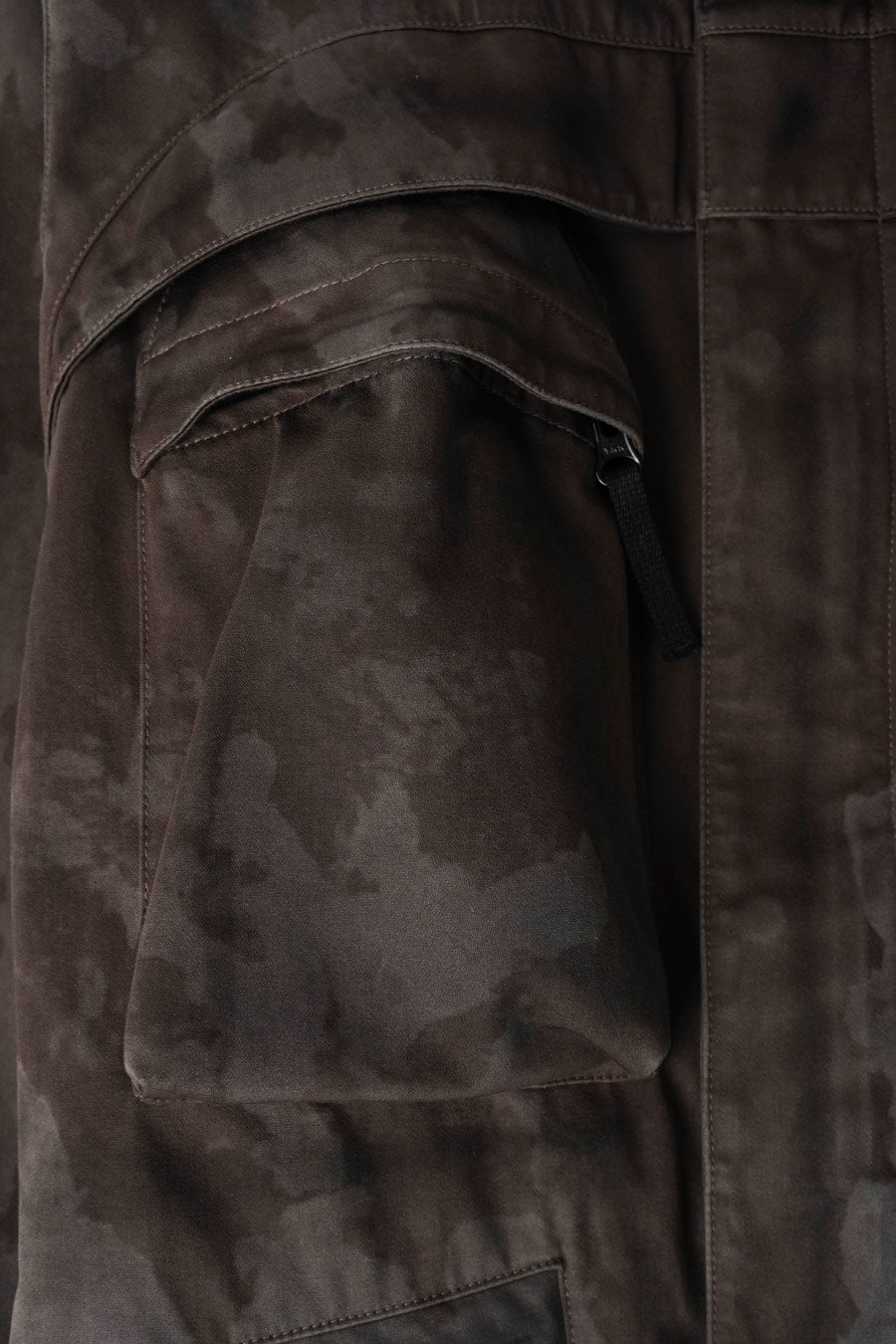 Stone Island - MANTEAU RASO GOMMATO 3L LASER CAMO VERT MILITAIRE - LE LABO STORE