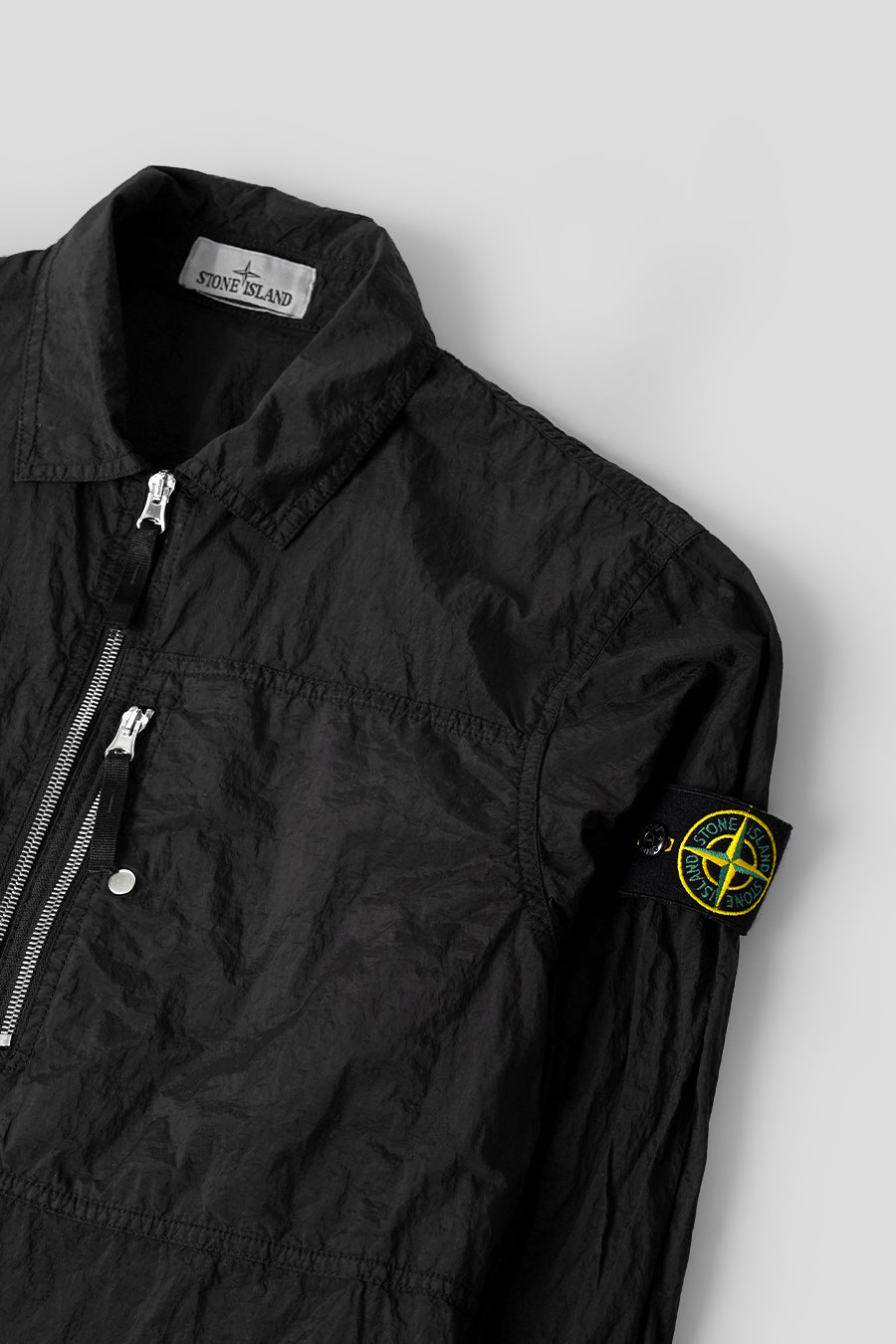 Stone Island - BLACK NYLON METAL OVERSHIRT  - LE LABO STORE
