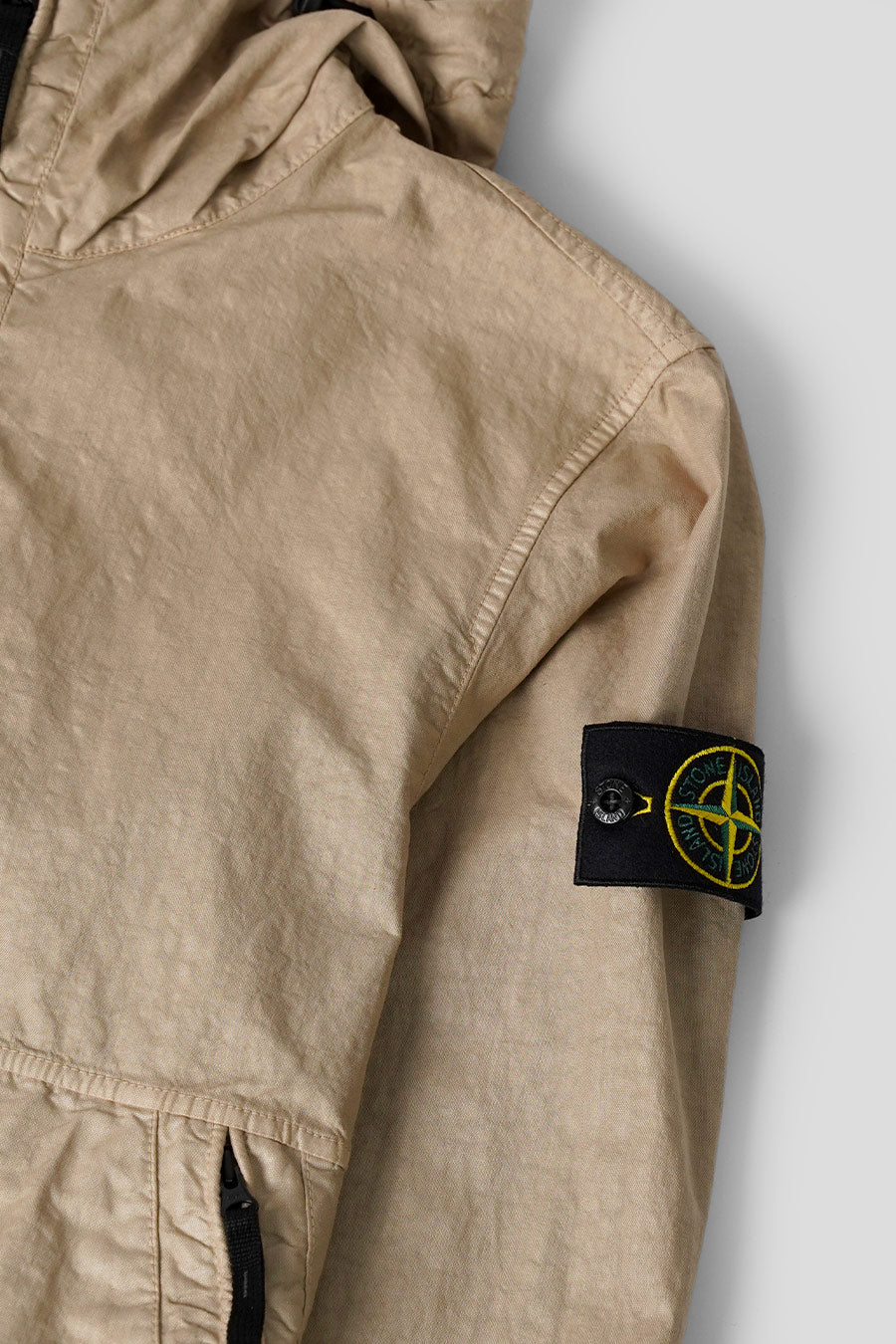 Stone Island - DESERT PANAMA-TC NYLON HOODED JACKET  - LE LABO STORE