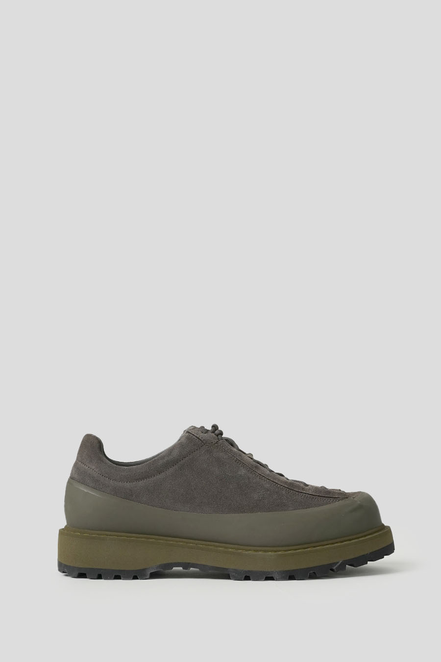 Stone Island - CHAUSSURES EN DAIM VERT MILITAIRE - LE LABO STORE