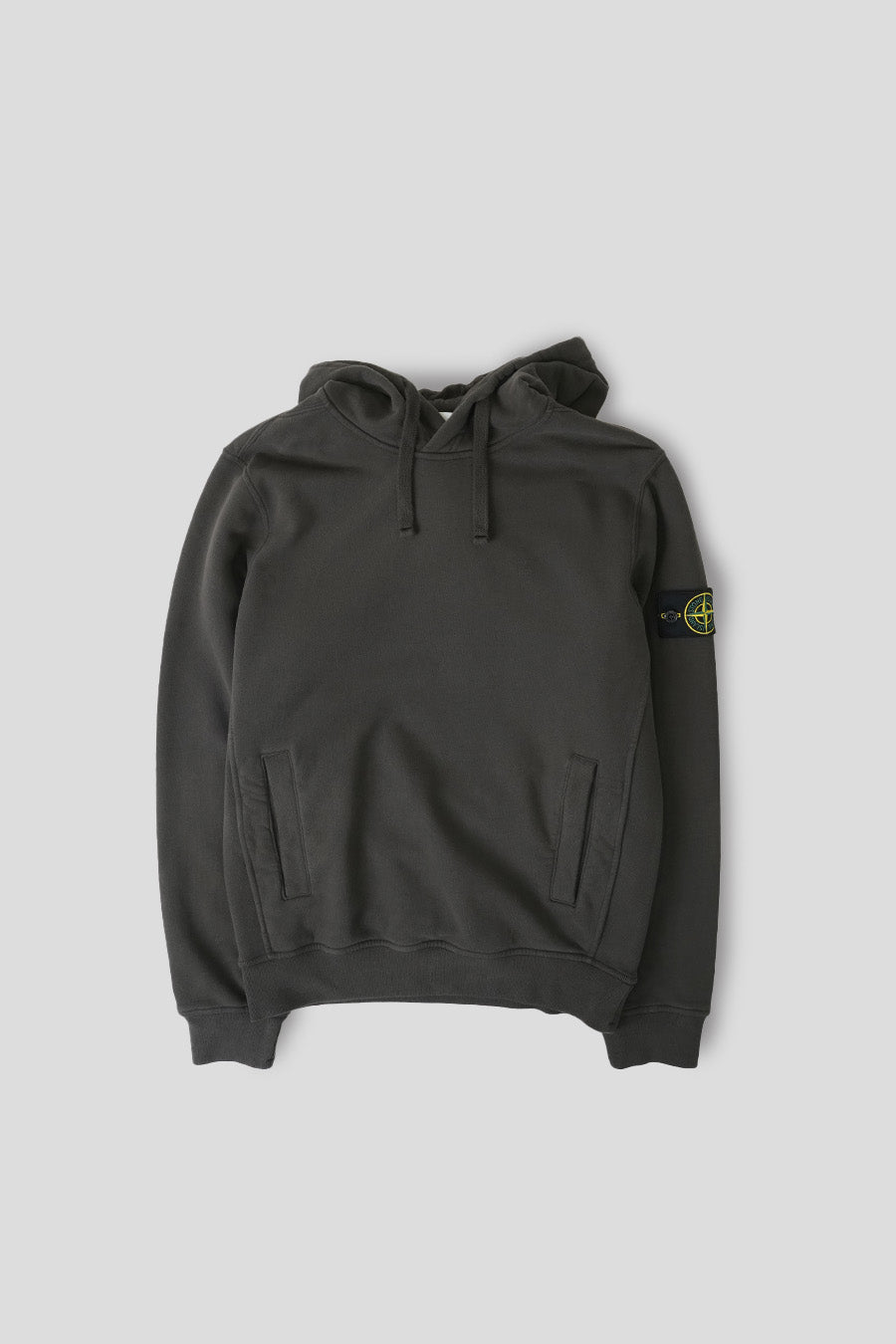 Stone Island - SWEAT-SHIRT À CAPUCHE GRIS PLOMB - LE LABO STORE