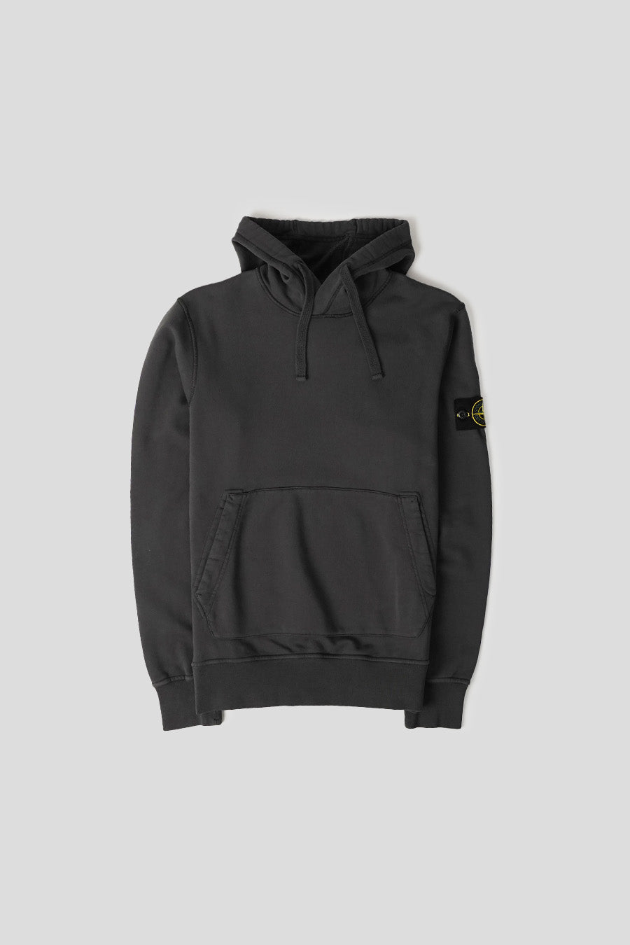 Stone Island - SWEAT-SHIRT À CAPUCHE GRIS PLOMB - LE LABO STORE