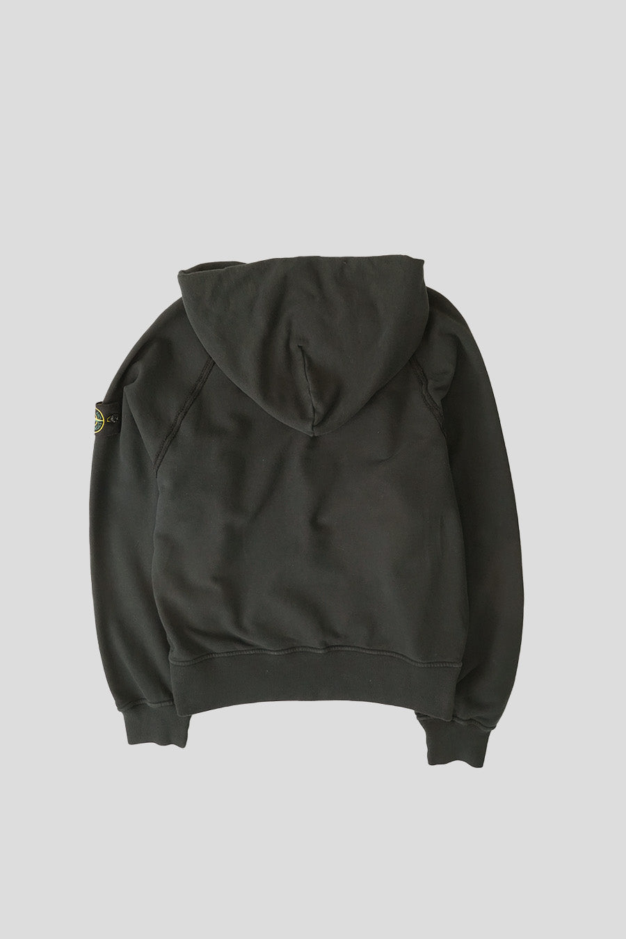 Stone Island - SWEAT-SHIRT À CAPUCHE GRIS PLOMB - LE LABO STORE