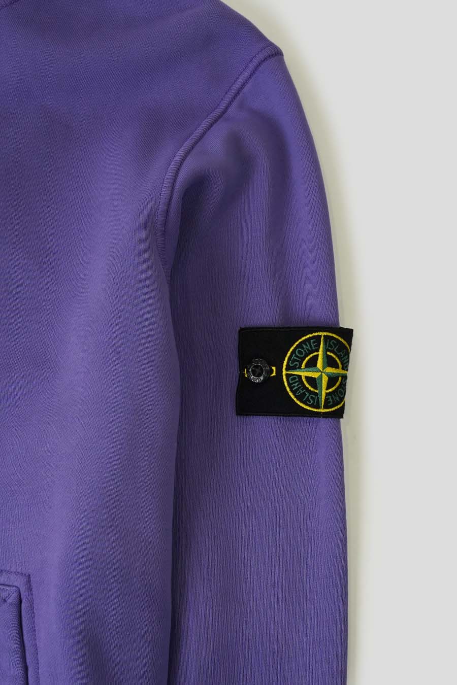 Stone Island - SWEAT-SHIRT À CAPUCHE LAVANDER - LE LABO STORE