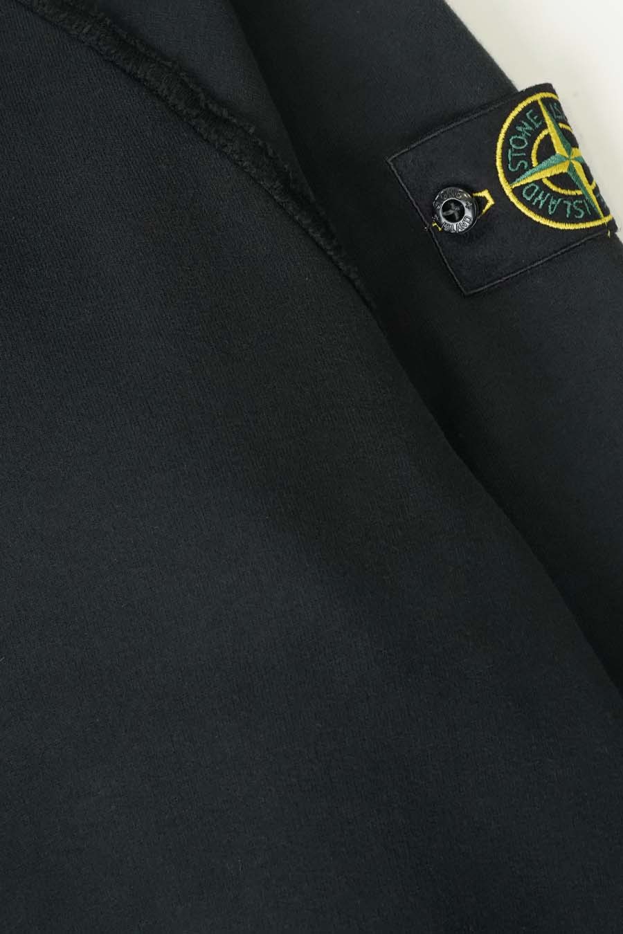 Stone Island - SWEAT-SHIRT À CAPUCHE NOIR - LE LABO STORE