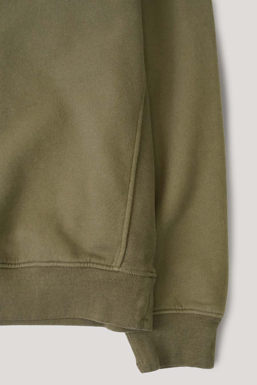 Stone Island - SWEAT-SHIRT VERT MILITAIRE - LE LABO STORE