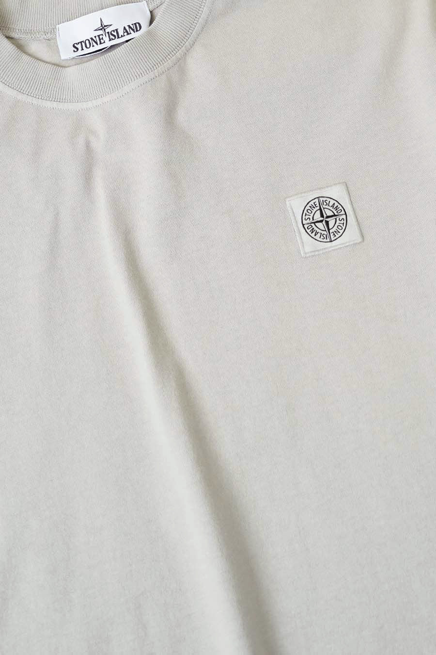 Stone Island - T-SHIRT LOGO COMPASS GRIS - LE LABO STORE