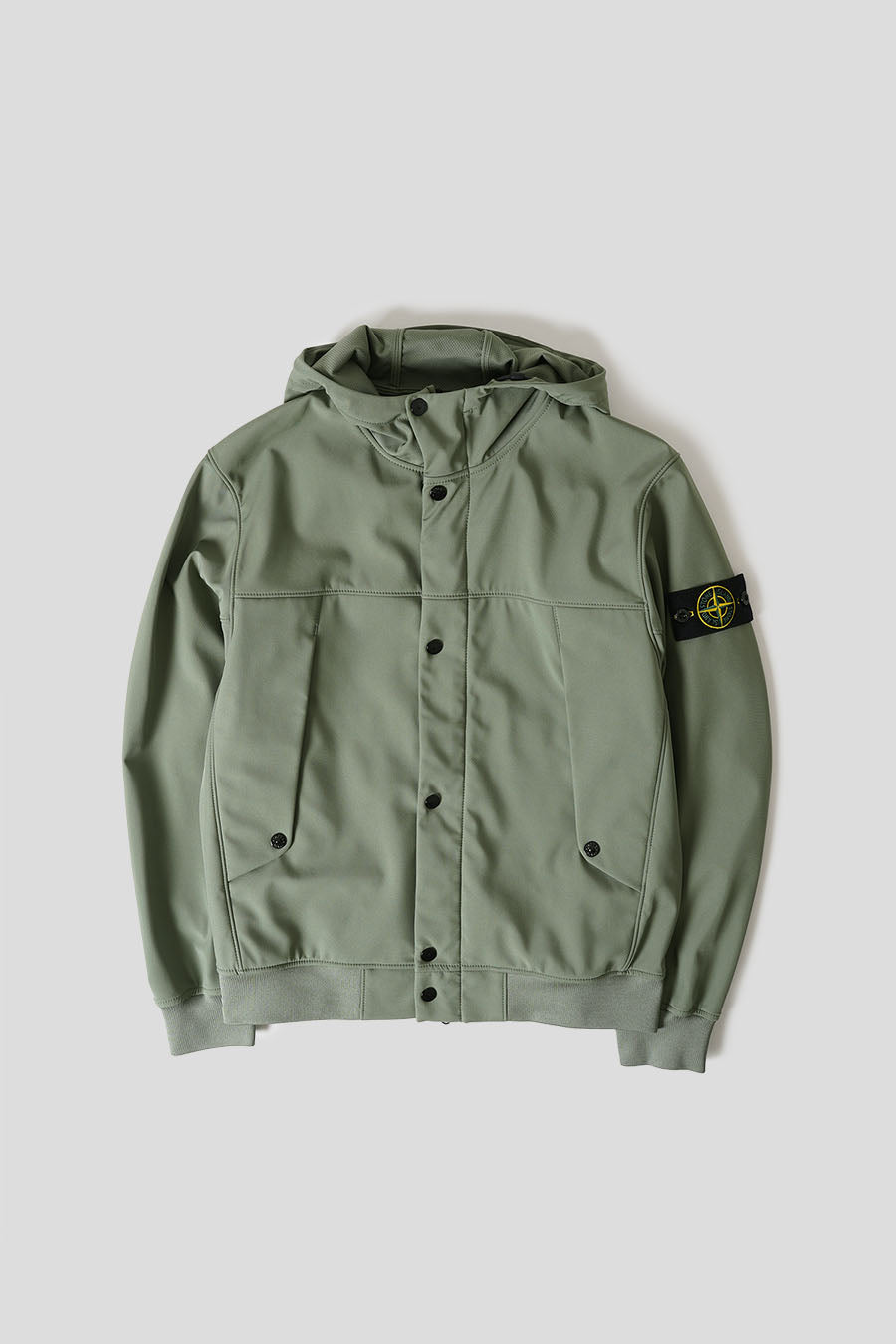 Stone Island - VESTE LIGHT SOFT SHELL-R KAKI – LE LABO STORE