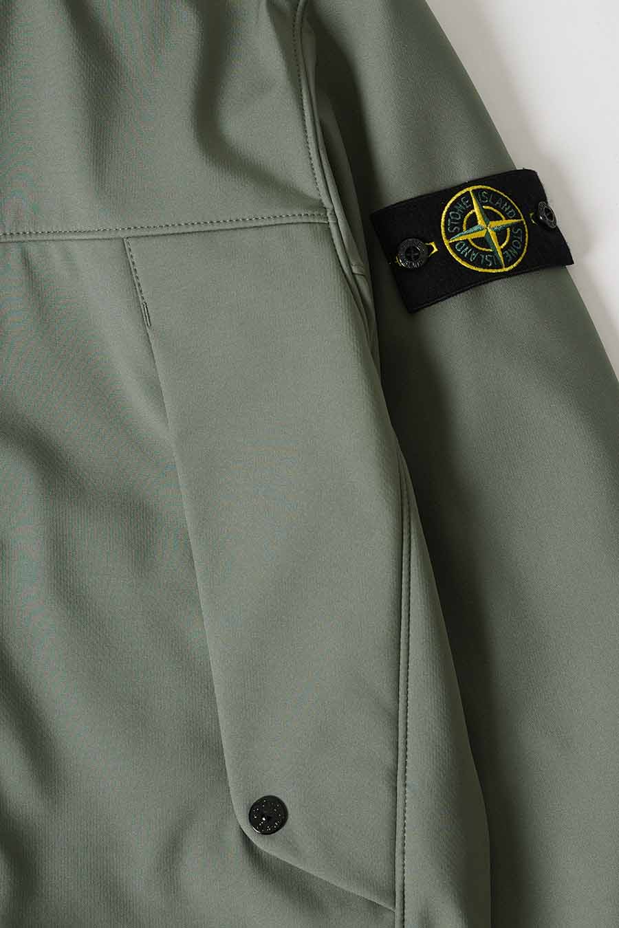 Stone Island - VESTE LIGHT SOFT SHELL-R KAKI – LE LABO STORE