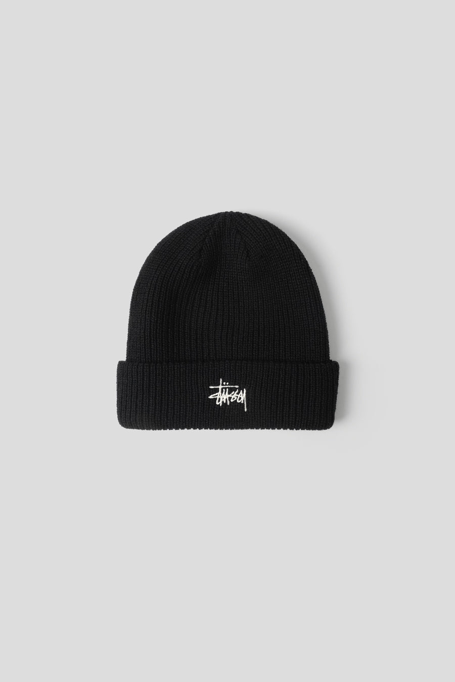 Stussy - BONNET BASIC CUFF NOIR - LE LABO STORE