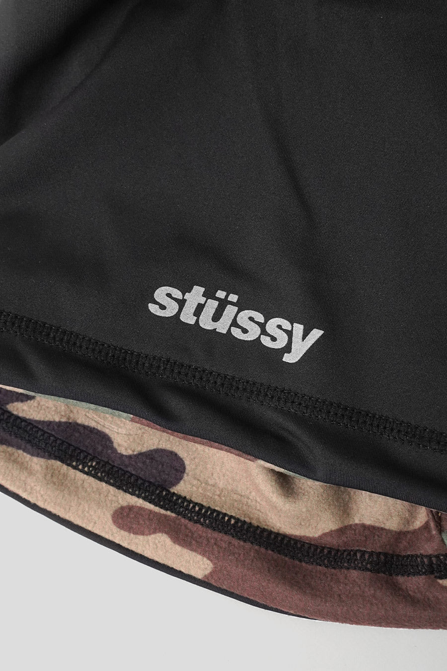 Stussy - BONNET REVERSIBLE TECH SKULLCAP NOIR ET CAMOULAGE - LE LABO STORE