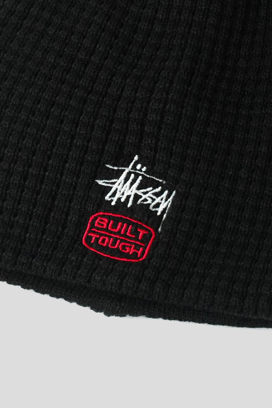Stussy - BONNET SKULLCAP BUILT TOUGH NOIR - LE LABO STORE