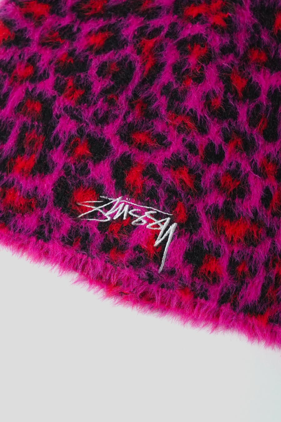 Stussy - BONNET SKULLCAP LEOPARD PATTERN ROSE - LE LABO STORE