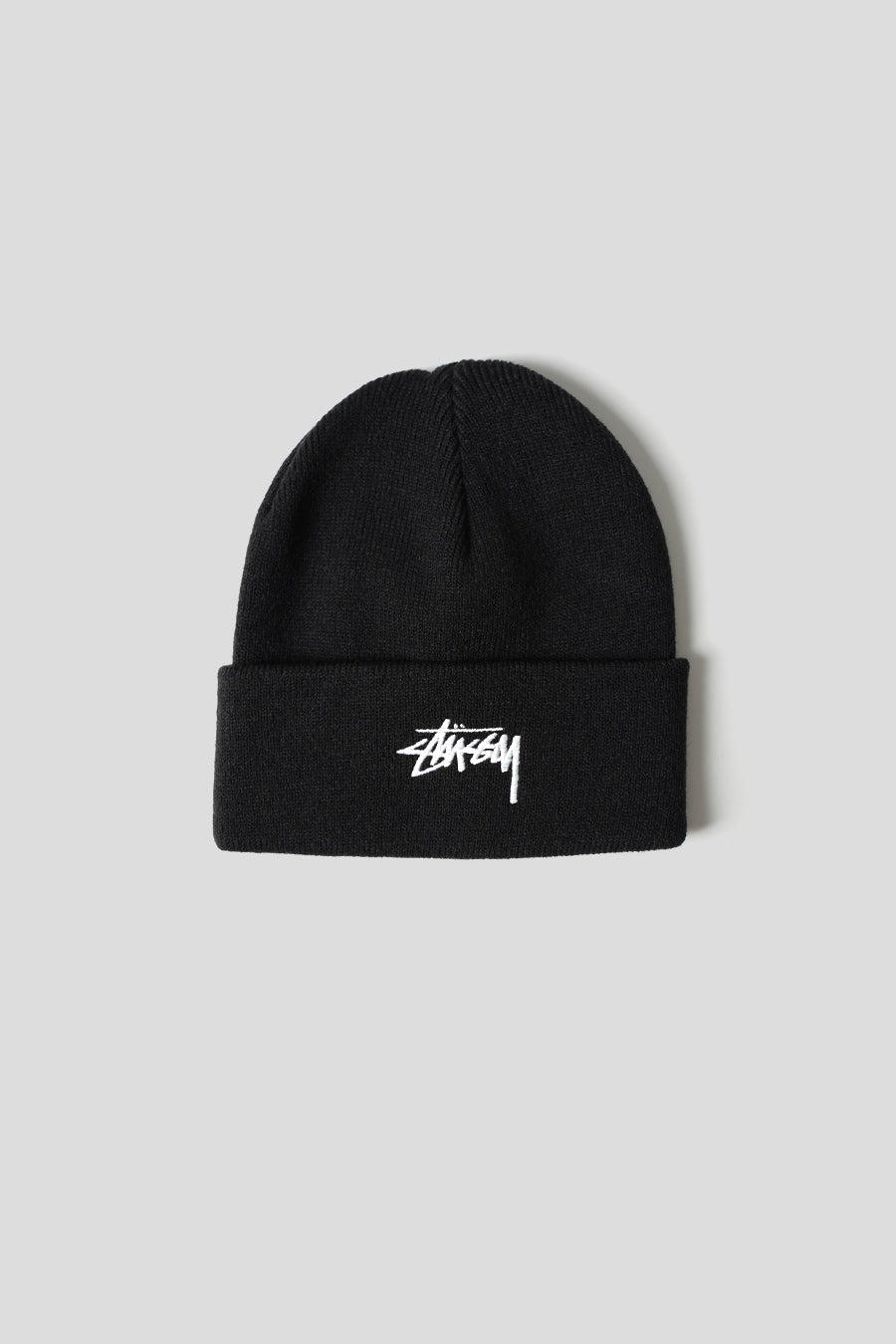 Stussy - BONNET STOCK CUFF NOIR - LE LABO STORE