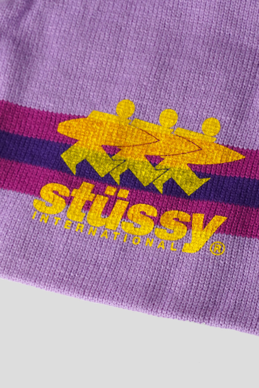 Stussy - BONNET STRIPE SKI VIOLET - LE LABO STORE
