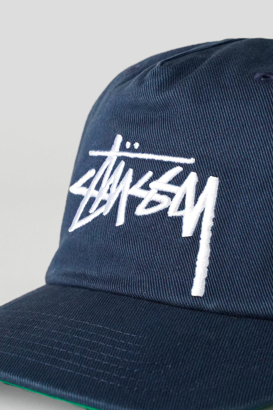 Stussy - BIG STOCK BLUE AND GREEN CAP. - LE LABO STORE